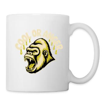 GORILLA'S HEAD - Mug - white - Right