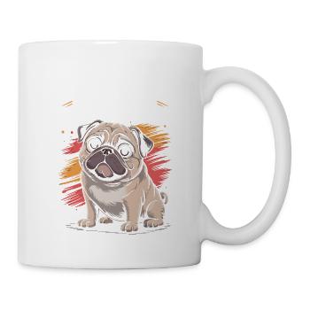 Pug Mom, Legendary Snack Dealer - Mug - white - Right