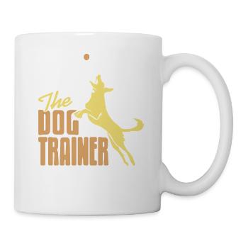 The Dog Trainer Bold Confident Dog Coach Identity - Tasse - Weiß - Rechts