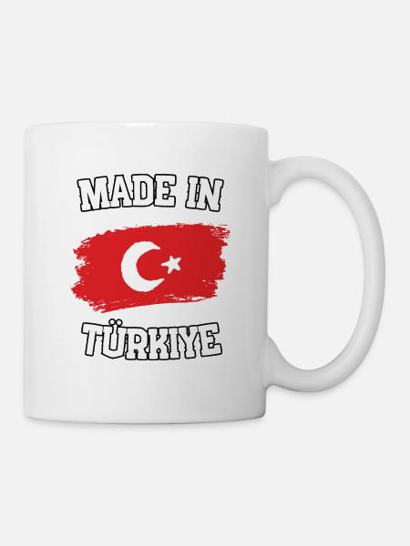 Fabriqué en Turquie - Mug blanc - blanc