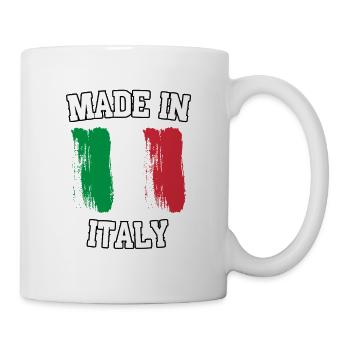 Made in Italy - Tasse - Weiß - Rechts