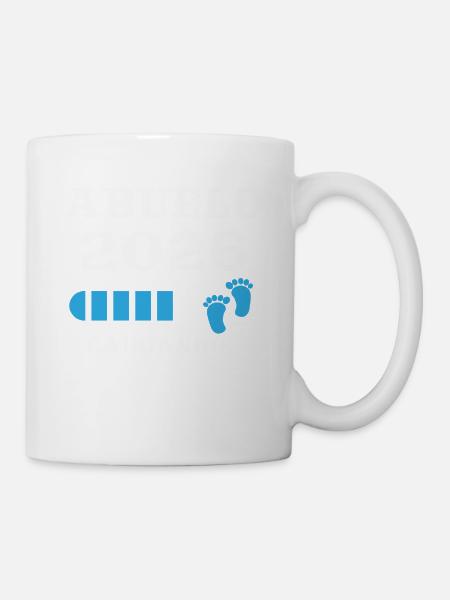 Opa 2026 Ladegeschenk für zukünftigen Opa - Tasse - Weiß