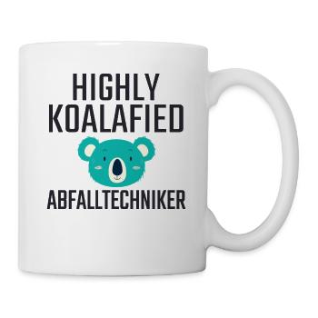 Waste Technician Koalafied - Mug - white - Right