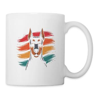 Doberman Mama, Legendary Snack Dealer - Mug - white - Right