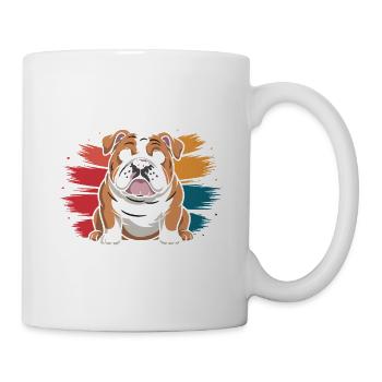 English Bulldog Mama, Legendary Snack Dealer - Mug - white - Right