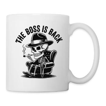THE SKULL IS BACK - Mug - white - Right