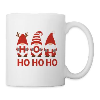 Weihnachtswichtel sagen Ho Ho Ho - Tasse - Weiß - Rechts