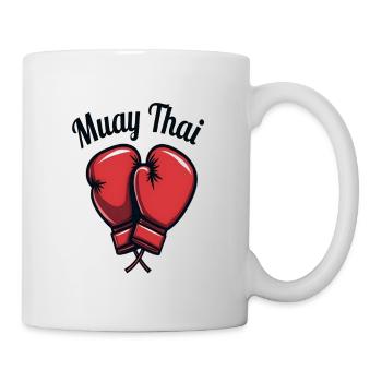 Funny Muay Thai Boxing Muay Thai - Tasse - Weiß - Rechts
