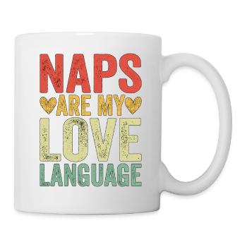 Naps Are My Love Language - Mug - white - Right