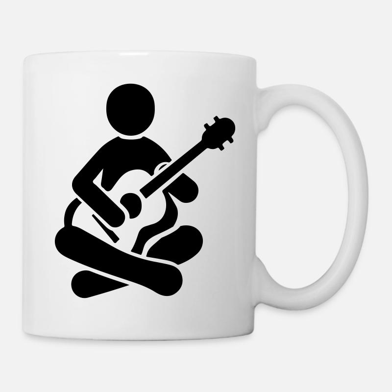 Guitare Musicien - Mug blanc - blanc