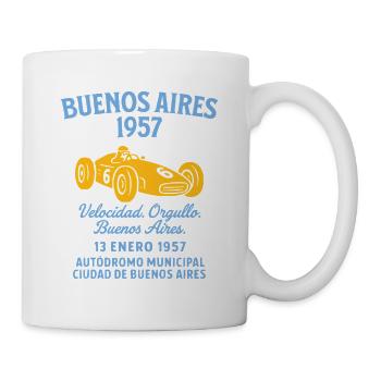 Buenos Aires 1957 Racing Cult - Mug - white - Right