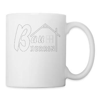 BAUHERRIN - Tasse - Weiß - Rechts
