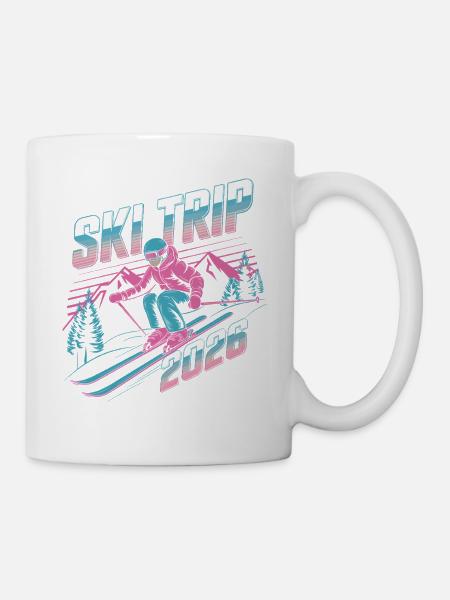 Skireise 2026 - Tasse - Weiß