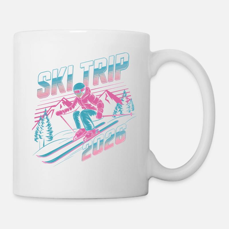 Skireise 2026 - Tasse - Weiß