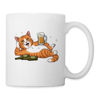 Die Lage Ist Besäufniserregend - Tasse - Weiß - Rechts
