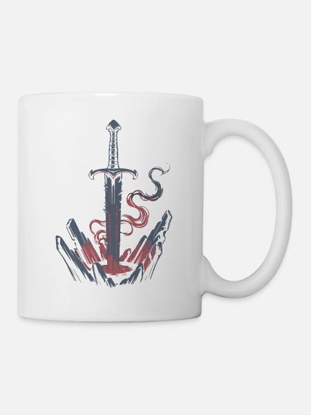 DAS ULTIMATIVE SCHWERT - Tasse - Weiß
