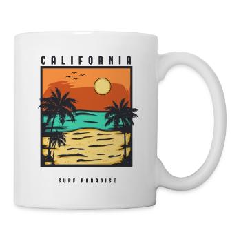 California Surf Paradise - Mug - white - Right