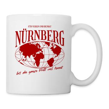 Cadeau de football à domicile à Nuremberg - Mug blanc - blanc - Droite
