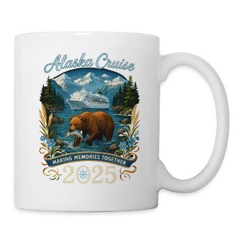Croisière Alaska 2025 Aventure Nature - Mug blanc - blanc - Droite