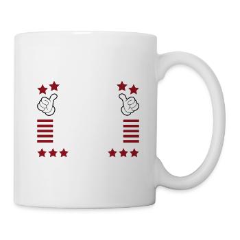 Cooler Bruder Style - Tasse - Weiß - Rechts