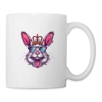 Lapin Drôle - Mug blanc - blanc - Droite
