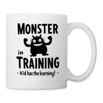 Monster Fun - Tasse - Weiß - Rechts