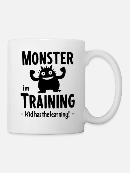 Monster Fun - Tasse - Weiß