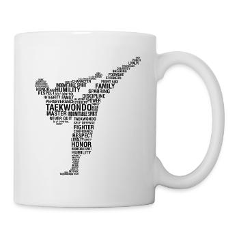 Taekwondo Quote  - Mug - white - Right