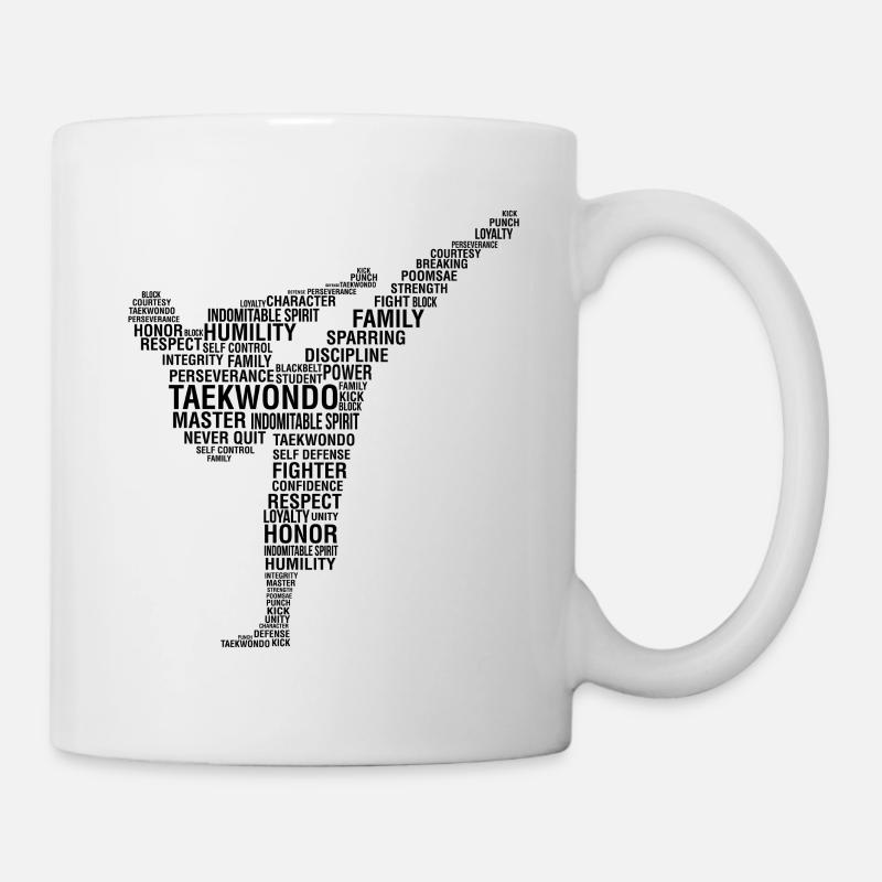 Taekwondo Quote  - Mug - white