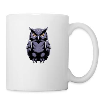 EULE JAGT DICH - Tasse - Weiß - Rechts