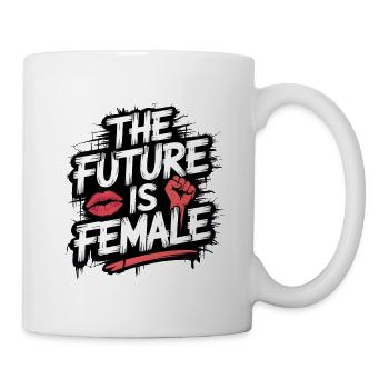 La femme est l’avenir - Mug blanc - blanc - Droite