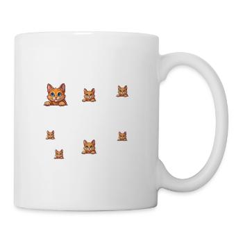 Ce que je fais de mon temps libre avec mon Somali - Mug blanc - blanc - Droite