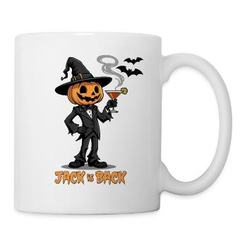 Jack is Back - Citrouille d’Halloween - Mug blanc - blanc - Droite