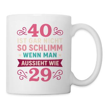 40? No problem, look like 29 - Mug - white - Right
