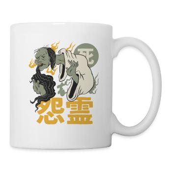 Démon Japonais - Mug blanc - blanc - Droite
