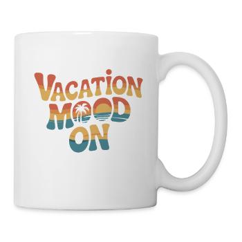 Vacation Mood On Summer Festival Travel Club Vacation - Mug - white - Right