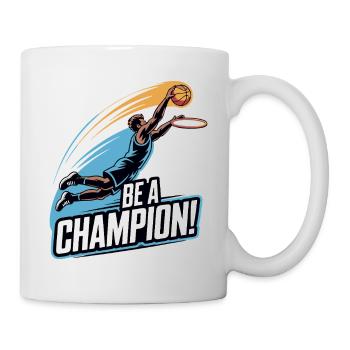 PLAYING BE A CHAMPION - Mug - white - Right
