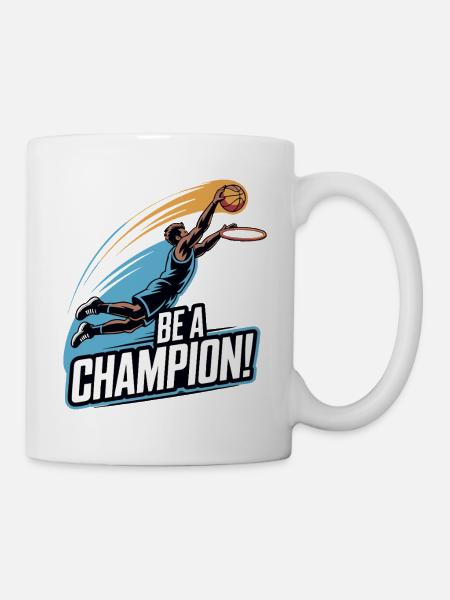 JOUER À BE A CHAMPION - Mug blanc - blanc