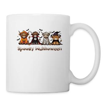 Spooky Moo Vaches d’Halloween - Mug blanc - blanc - Droite