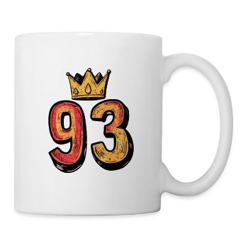 93 Number Krone - Mug - white - Right