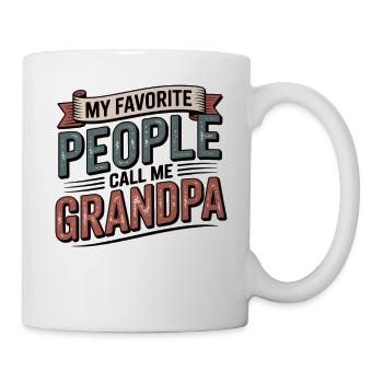 Cadeau pour les grands-pères fiers - Mug blanc - blanc - Droite