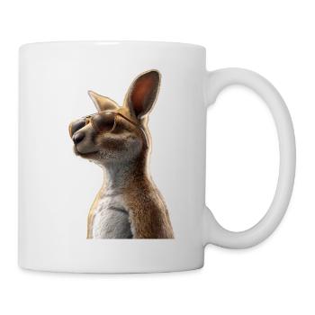 Wallaby Australia Outback Wild Sweet Kangaroo - Mug - white - Right