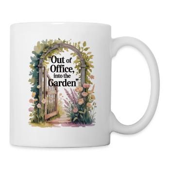 T-shirt de jardin de jardinier de passe-temps drôle - Mug blanc - blanc - Droite