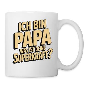 I'm Dad – What's Your Superpower? - Mug - white - Right