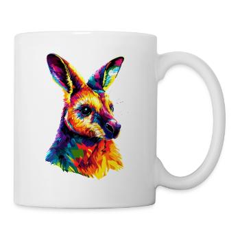 Wallaby Australia Outback Wild Sweet Kangaroo - Mug - white - Right