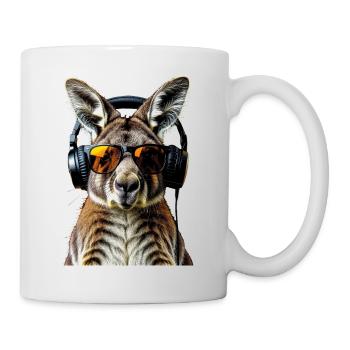 Wallaby Australie Outback Kangourou doux sauvage - Mug blanc - blanc - Droite