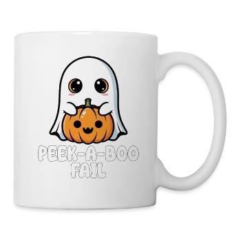 PEEK-A-BOO FAIL - GHOST HALLOWEEN - Mug - white - Right