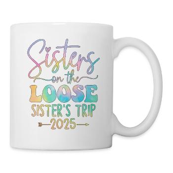 Schwesterleichte Reise 2025 - Tasse - Weiß - Rechts