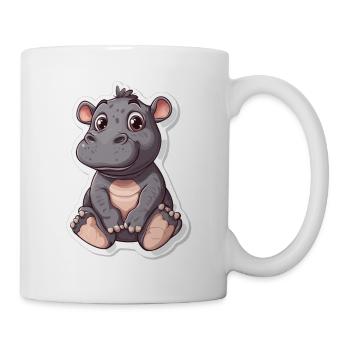 Hippopotamus - Mug - white - Right