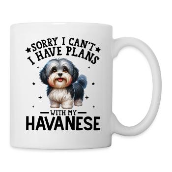 Adorable Yorkie Illustration for Apparel - Mug - white - Right